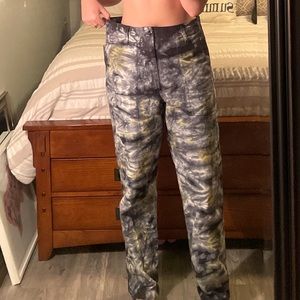 BDG Urban Outfitters Straight Tie Dye Jeans